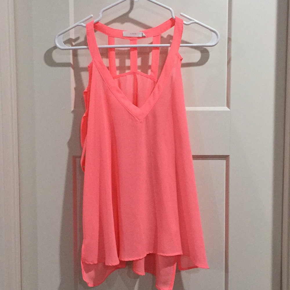 Lush cut out blouse